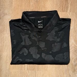 Nike Black Performance Polo Shirt
